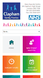 Mobile Screenshot of claphamfamilypractice.com